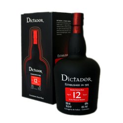 Rum Dictador 12yo 40% 0,7L