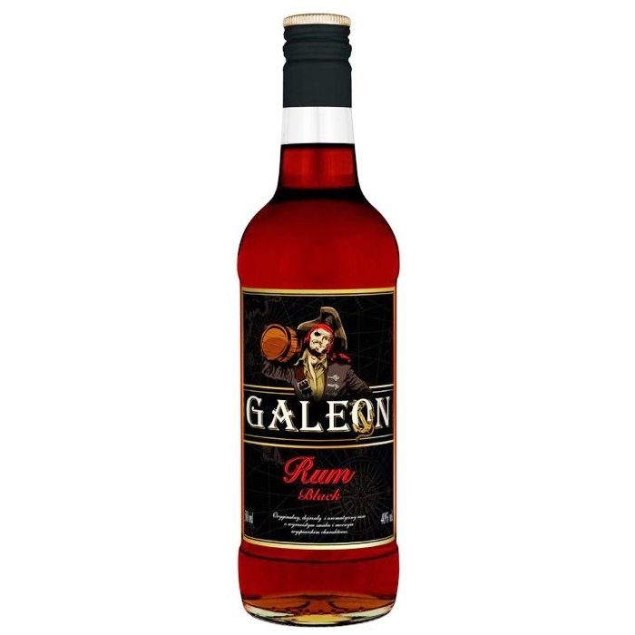 Rum Galeon Black 40% 0,5L