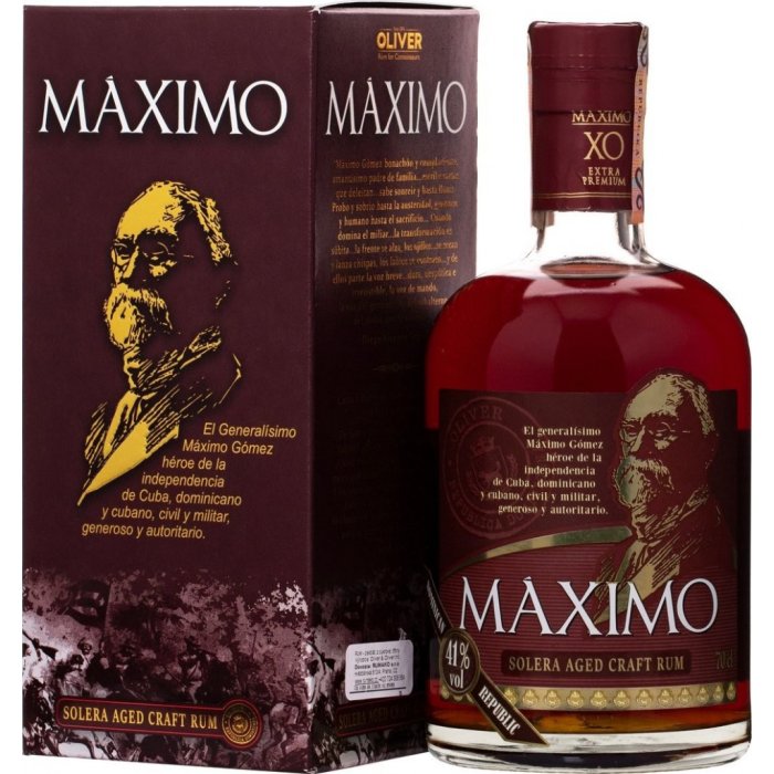 Rum Maximo Oliver XO 41% 0,7L