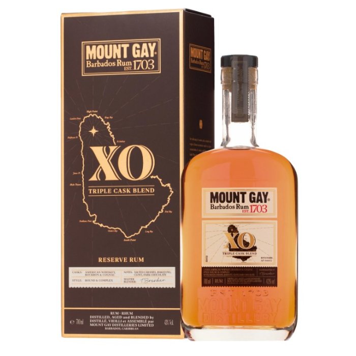 Rum Mount Gay XO 43% 0,7L