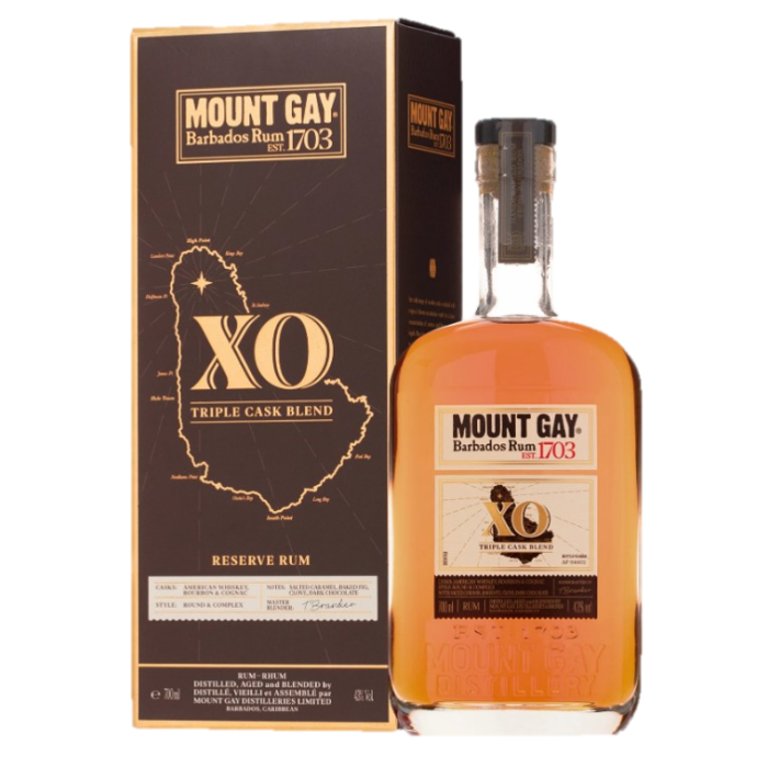 Rum Mount Gay XO 43% 0,7L