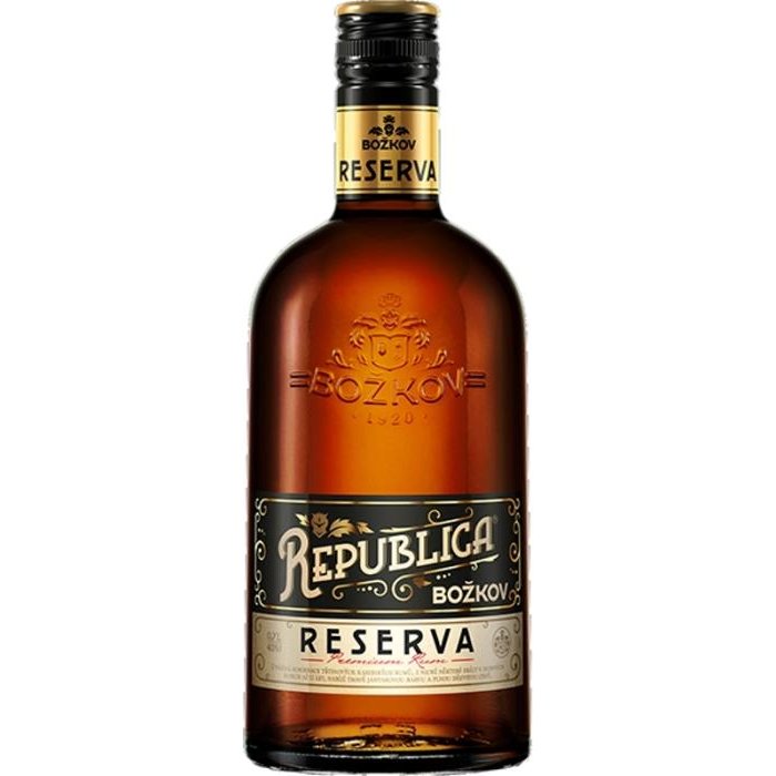 Rum Republica Božkov Reserva 40% 0,7l