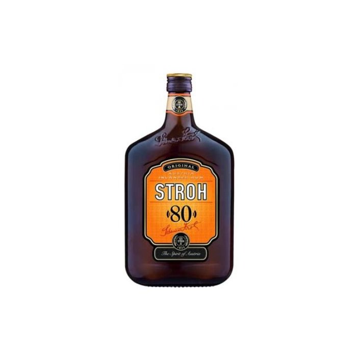 Rum Stroh 80% 0,5L