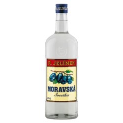 Slivka Moravská biela 40% 1L