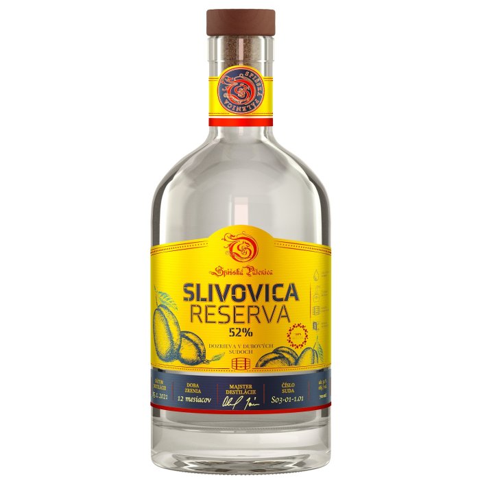 Slivovica RESERVA 52% 0,7L