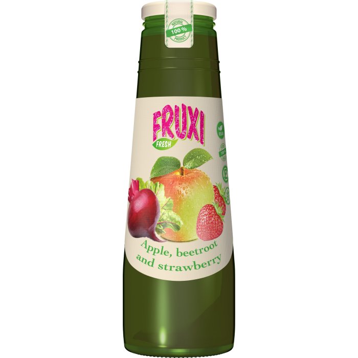 Šťava FRUXI FRESH Jablko - Cvikla - Jahoda 0,75L