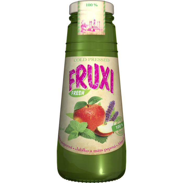 Šťava Fruxi Fresh Jablko - Mäta 0,25L