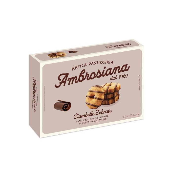 Sušienky Ambrosiana Ciambelle Zebrate150g