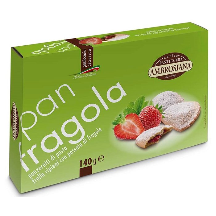 Sušienky Ambrosiana Pan fragola 140g