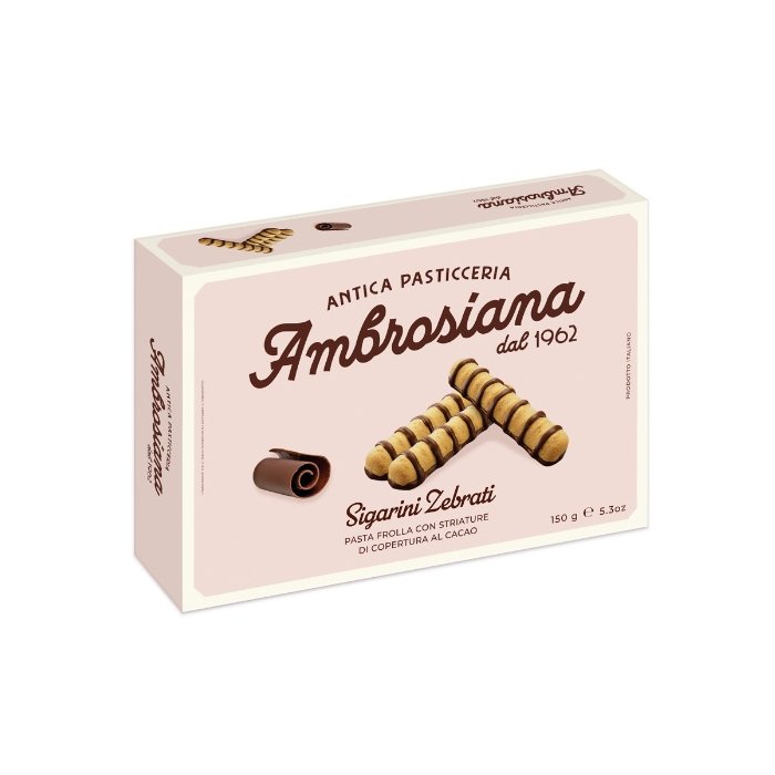 Sušienky Ambrosiana Sigarini Zebrati 150g