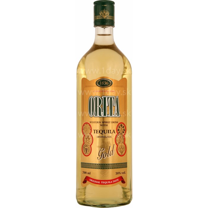 Tequila Orita Gold 38% 0,7 l