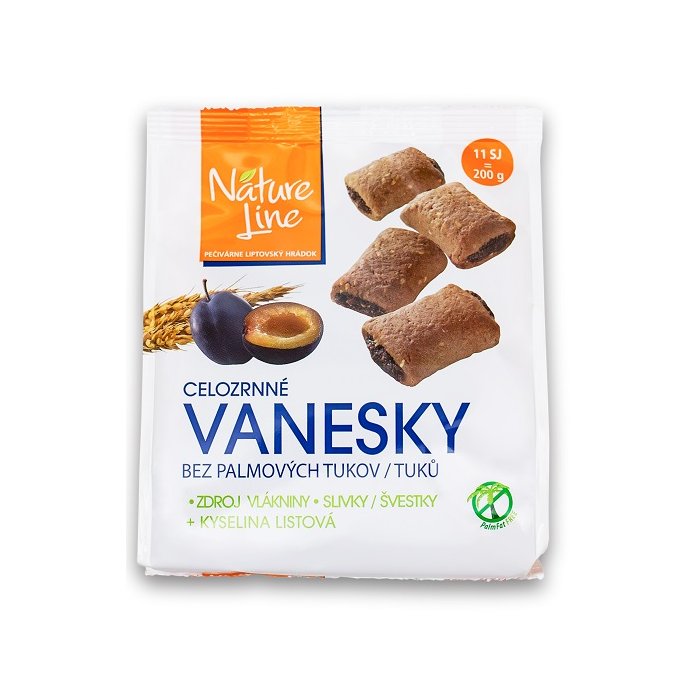 Vanesky Celozrnné Sušienky 200g