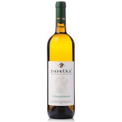 Vino Pavelka Chardonnay biele suché 0,75L