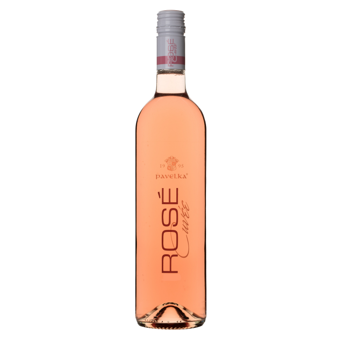 Víno Pavelka Rose 0,75L cuve