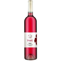 Víno Pereg Rubinus rosé z čiernych ríbezlí 0,75L