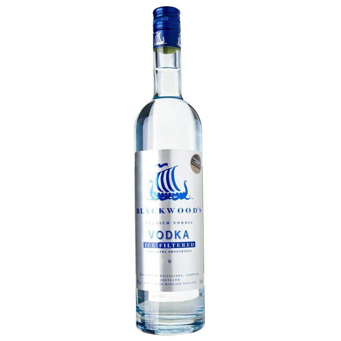 Vodka Blackwoods Premium 40% 0,7L