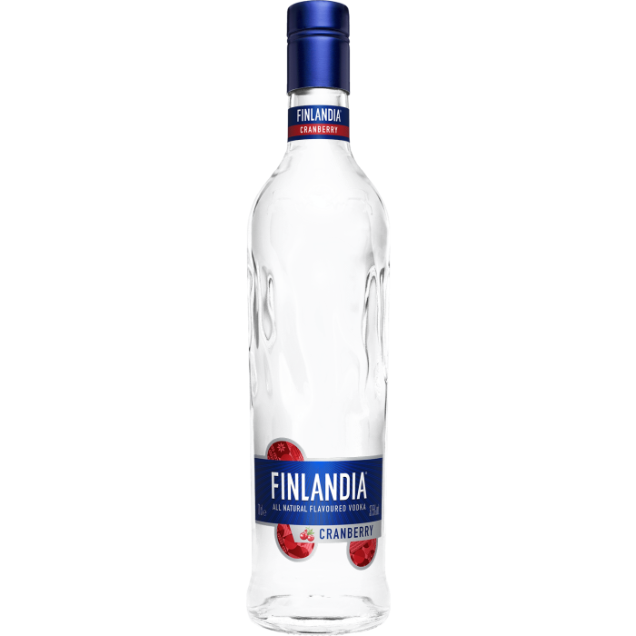 Vodka Finlandia Cranberry 37,5% 1L