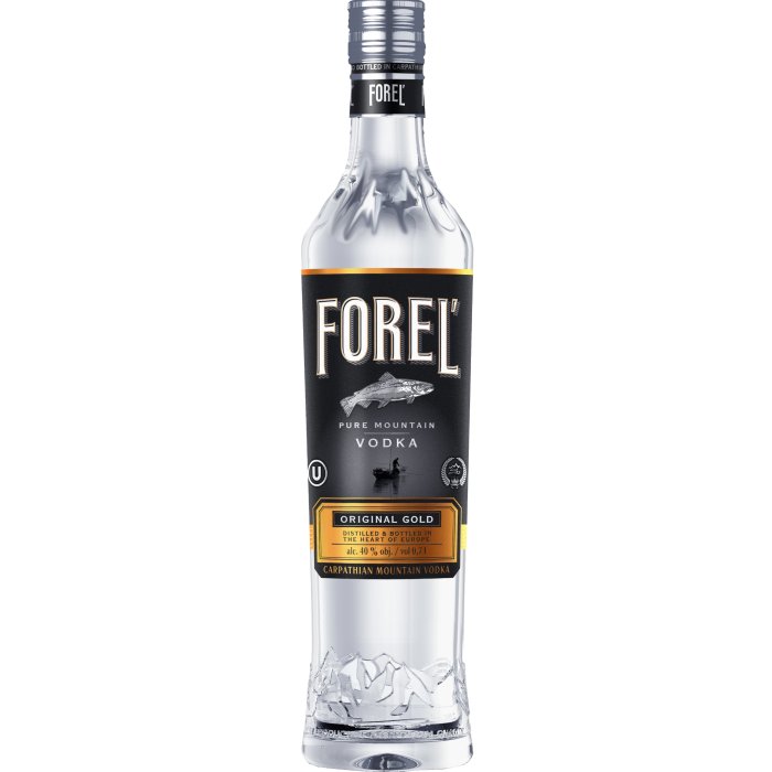 Vodka Foreľ Original Gold 40% 0,7L