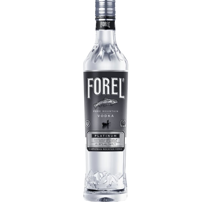 Vodka Foreľ Platinum 40% 0,7L