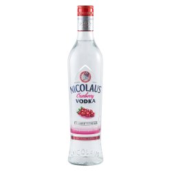 Vodka Nicolaus Extra Jemná Cranberry 38% 0,7L