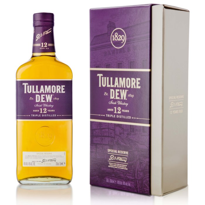 Whiskey Tullamore Dew 12yo 40% 0,7l