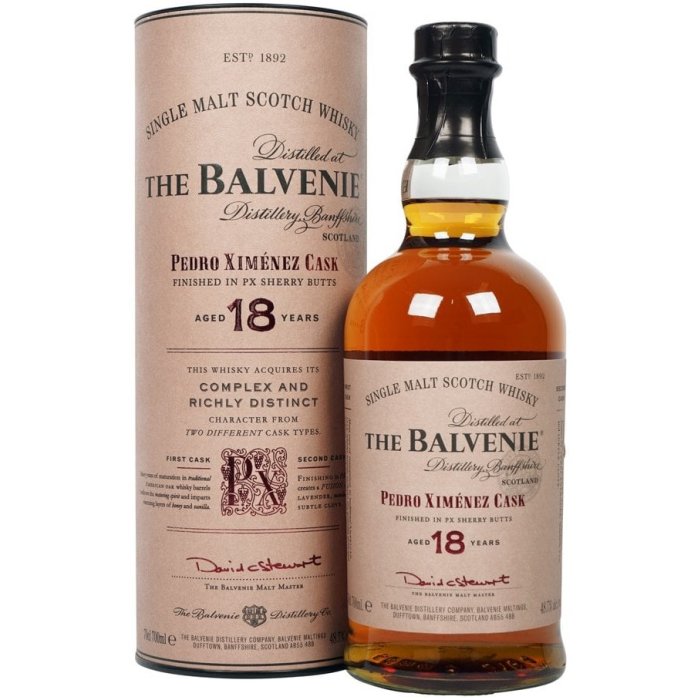 Whisky Balvenie 18y single malt 48,7% 0,7L