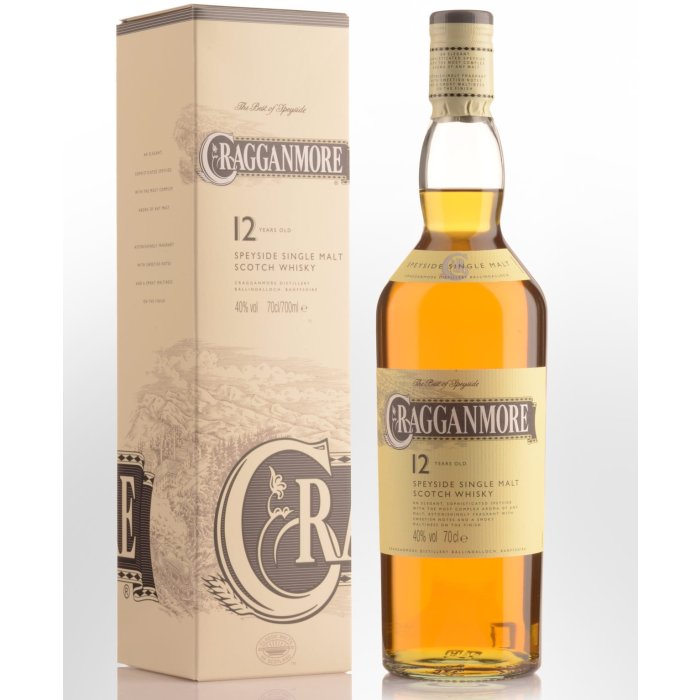 Whisky Cragganmore 12y 40% 0,7L