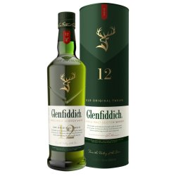 Whisky Glenfiddich 12y 40% 0,7L v tube