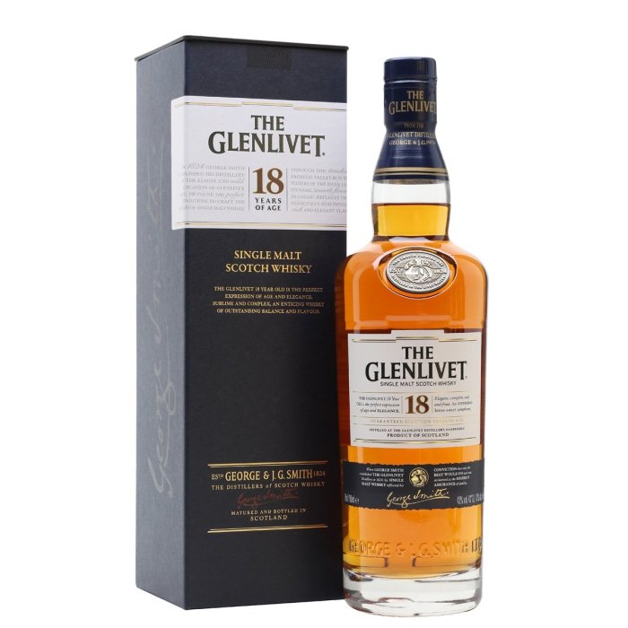 Whisky Glenlivet 18y 43% 0,7L