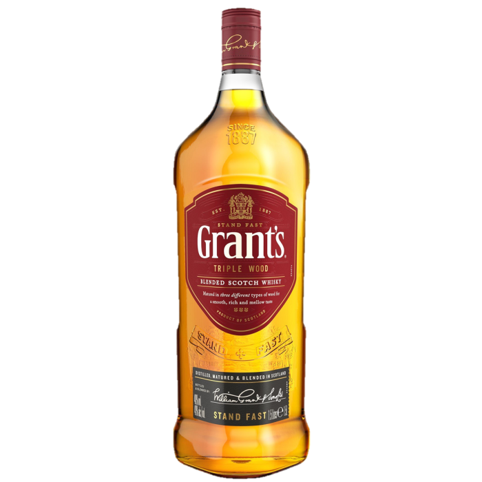 Whisky Grants Triple Wood 40% 1,5L