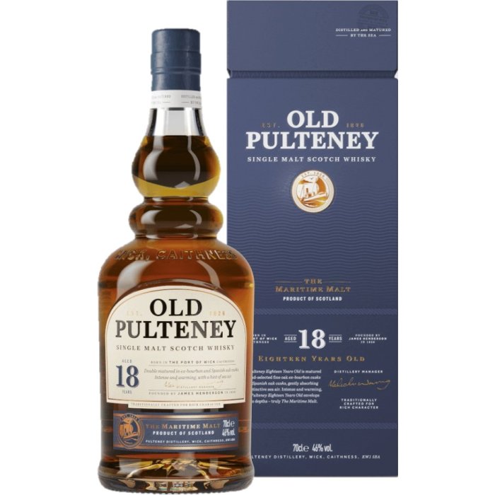 Whisky Old Pulteney 18y 46% 0,7L