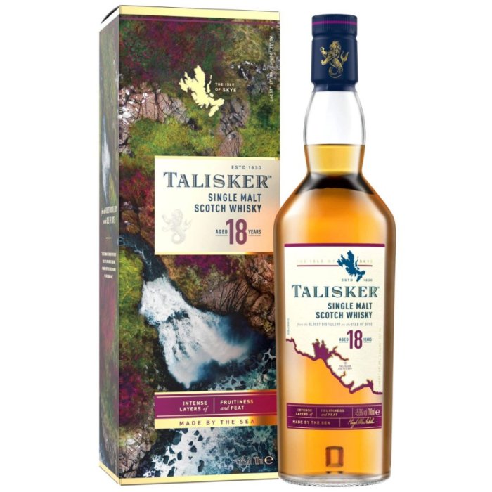 Whisky Talisker 18YO 45,8% 0,7L