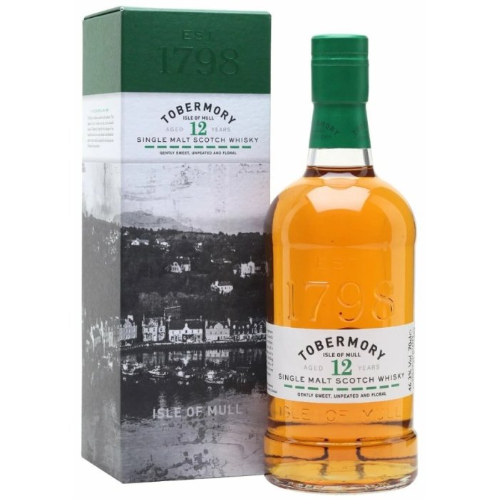 Whisky Tobermory 12y 46,3% 0,7L